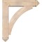 Ekena Millwork Thorton Arts and Crafts Smooth Bracket w/ Offset Brace, Douglas Fir, 7 1/2"W x 34"D x 38"H BKT0806X34X38THR03SDF - alternate 2